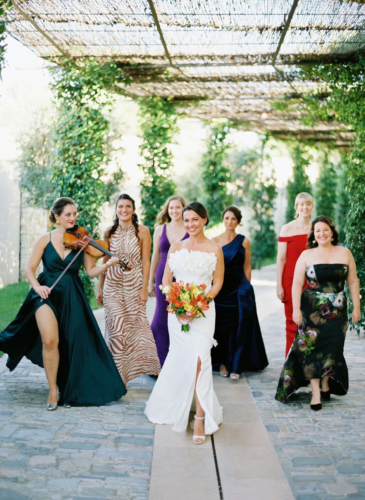Bride and bridesmaids - Wedding Planner Provence