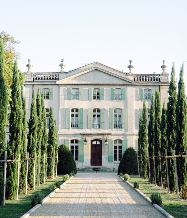 Front of the Château de Tourreau - Wedding Planner Provence