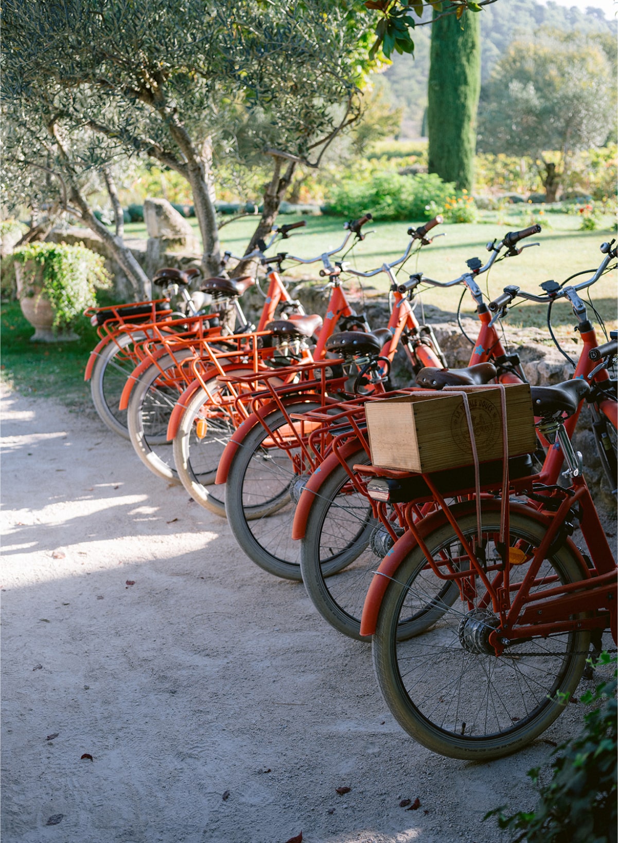Château des Fines Roches bikes - Wedding Planner Provence