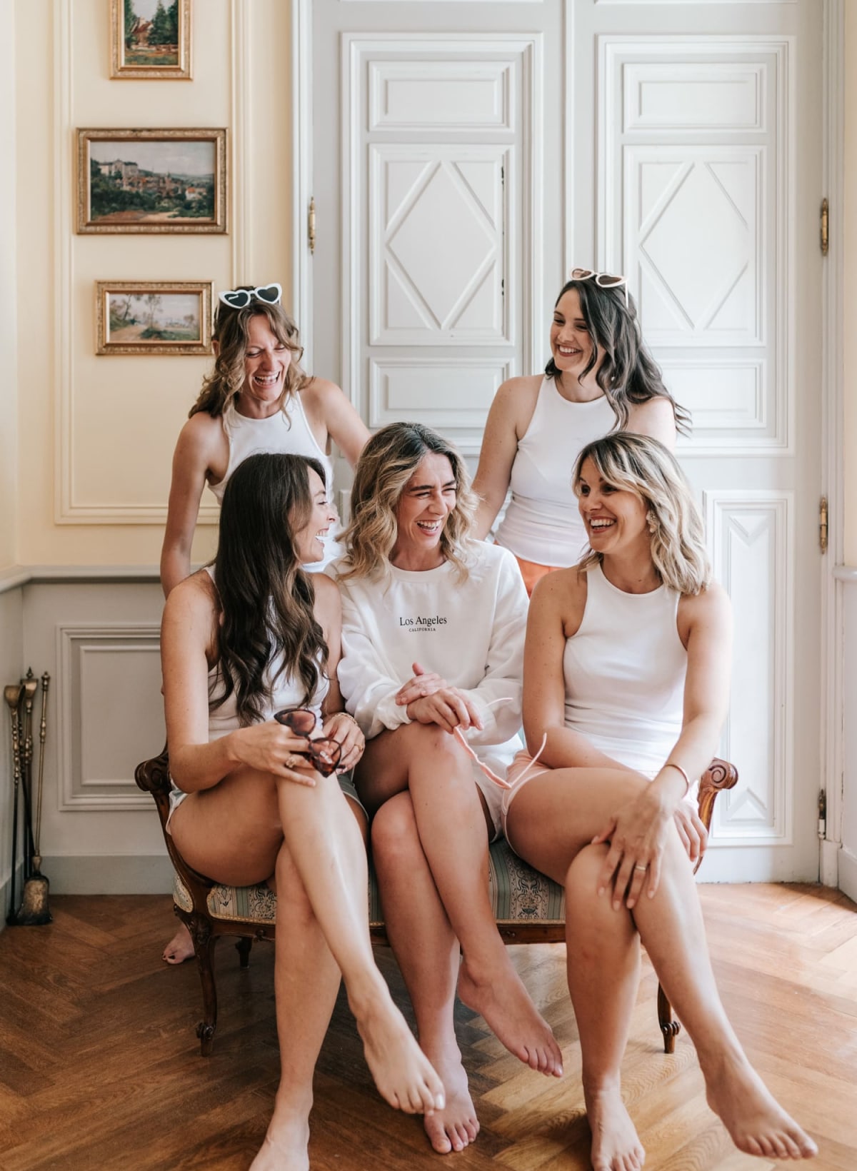 Domaine de Lamanon bridesmaids - Wedding Planner Provence