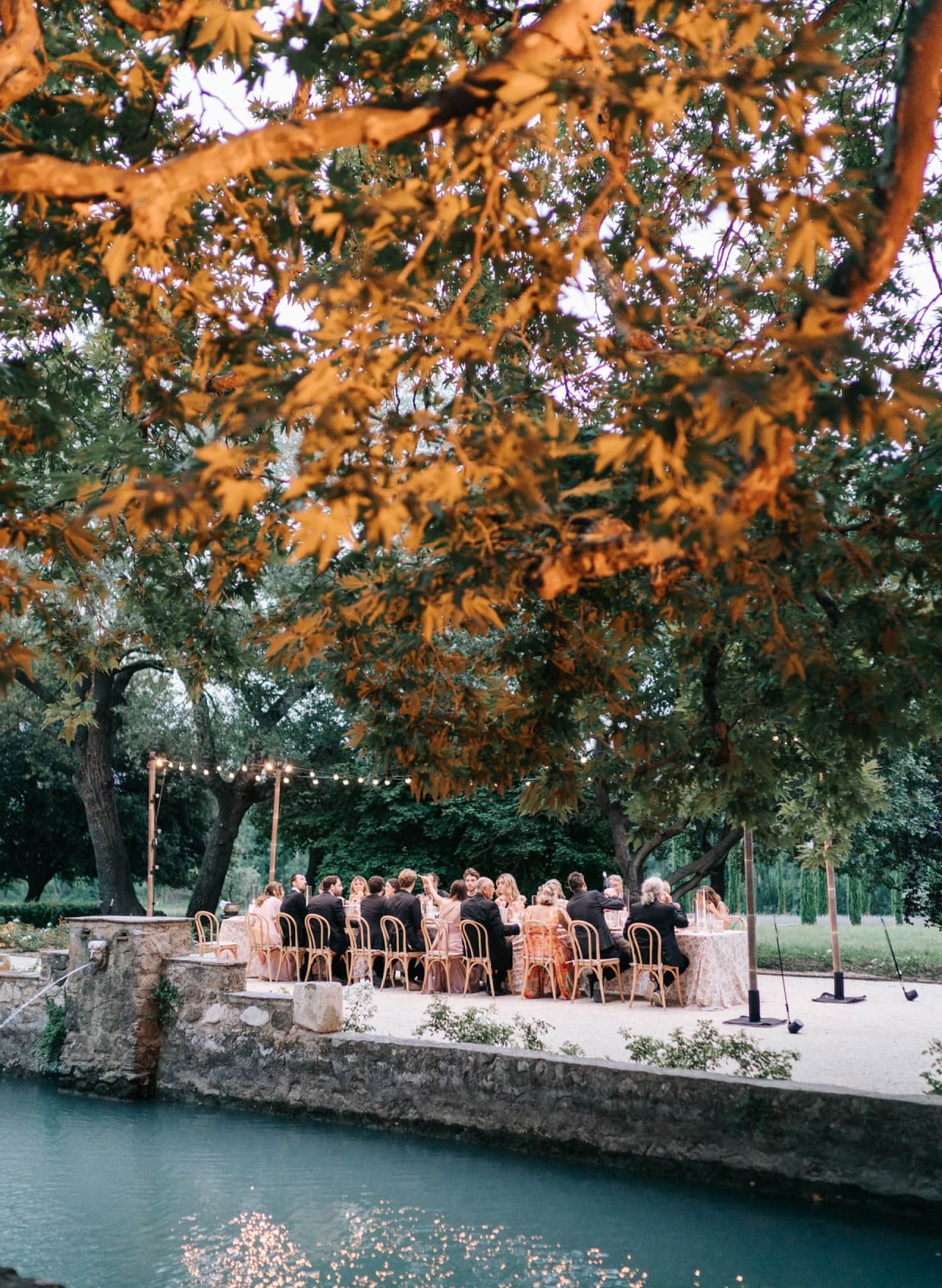 Domaine de Lamanon table - Wedding Planner Provence