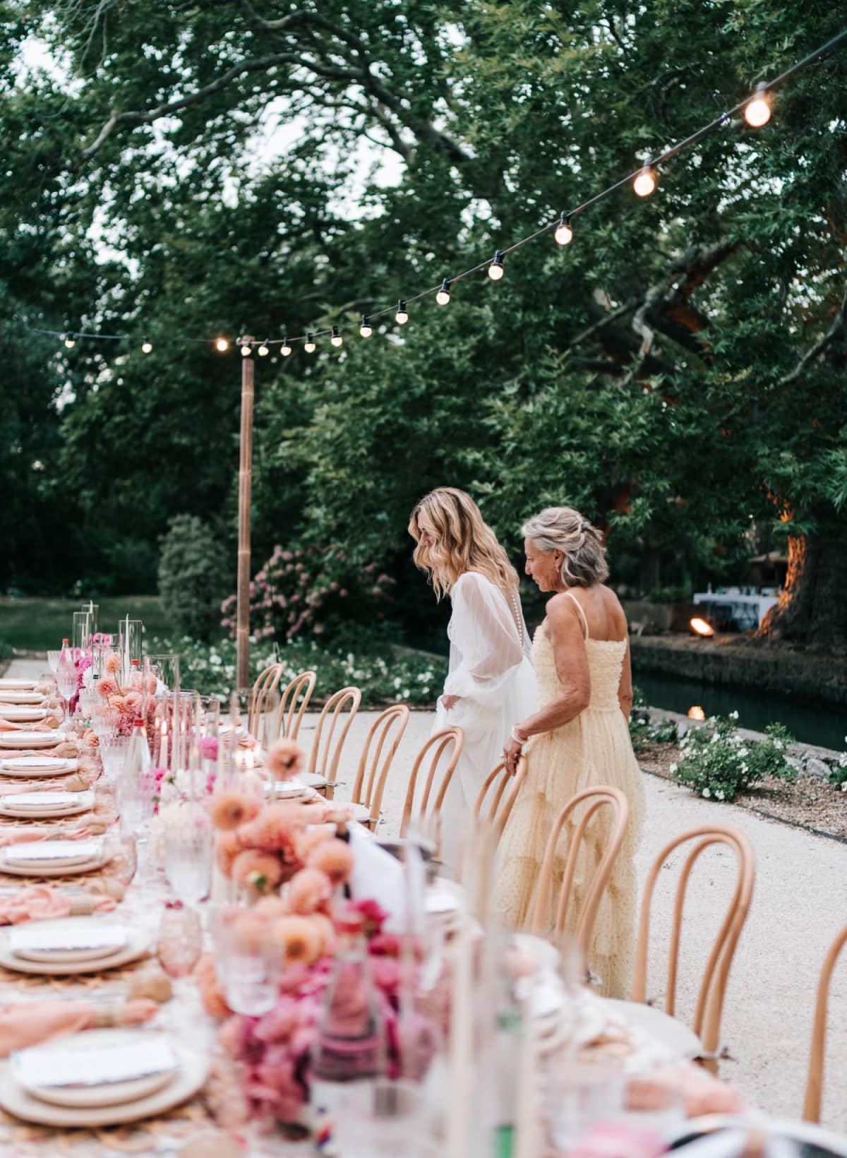 Domaine de Lamanon tables - Wedding Planner Provence
